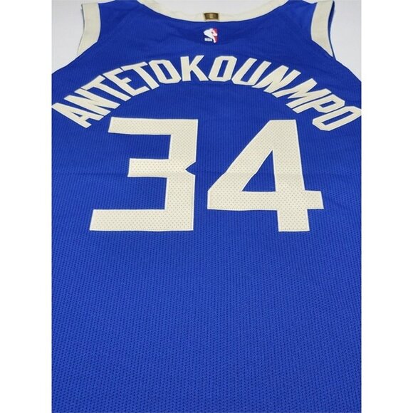 Nike 2024-25 City Edition Milwaukee Bucks Antetokounmpo #34 Authentic Jersey - Picture 7 of 12